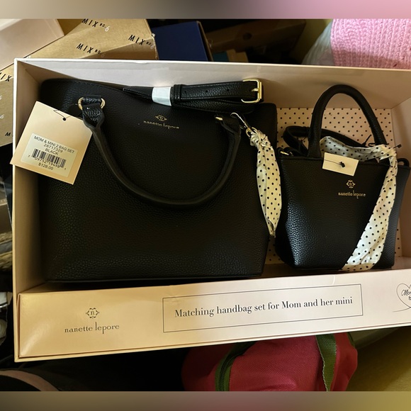 Brand new mama and mini me matching handbag by Nanette Lepore - Picture 2 of 5